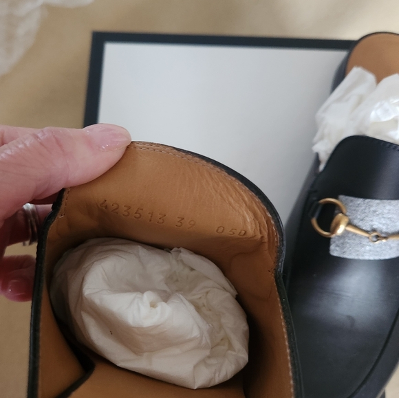 GUCCI PRINCETOWN HORSEBIT MULES NEW IN BOX - Picture 5 of 12